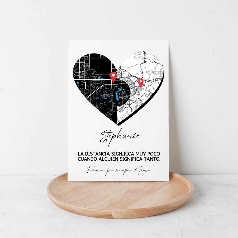 Distance Means Very Little - Digital Card