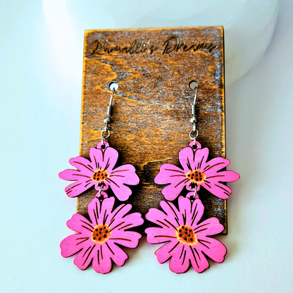 Aretes Flor de Margarita