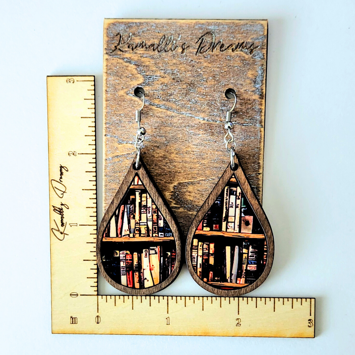 Aretes con Libros