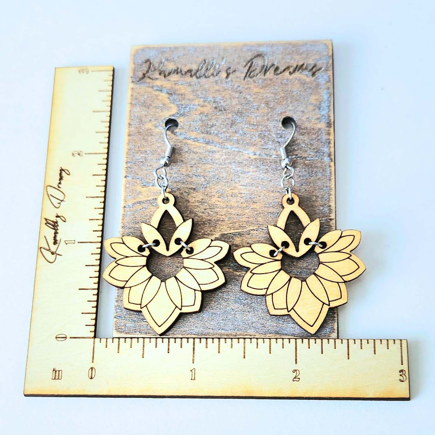 Aretes Flor de Loto